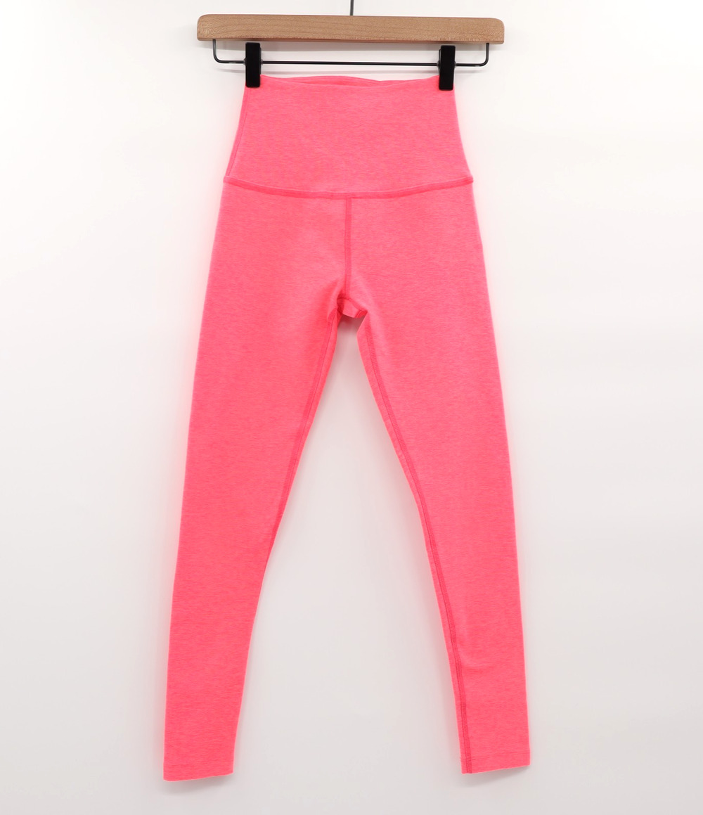 Beyond Yoga Sz XXS Spacedye Caught In The Midi High Waisted Legging Pink